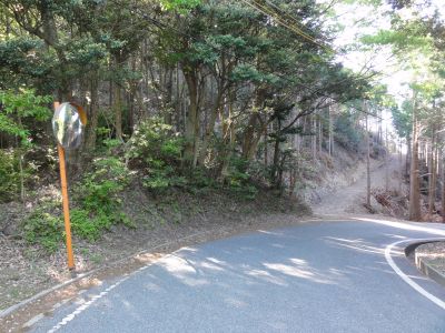 鶴ヶ岳・登山口